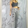 High rise Boot cut jeans DN0023 - Image 4