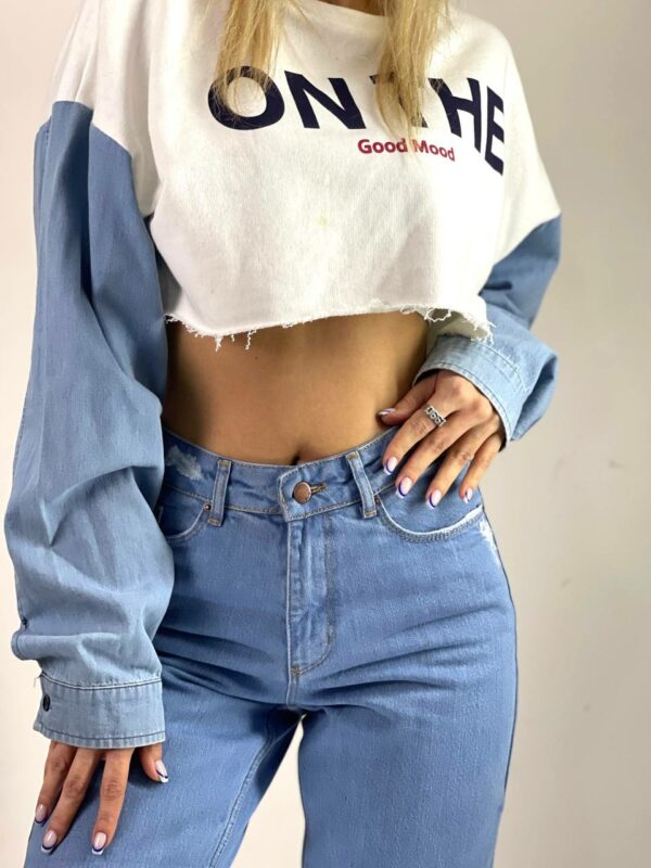 High rise Mom jeans DN0028