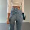 High rise Мом jeans DN0021 - Image 4
