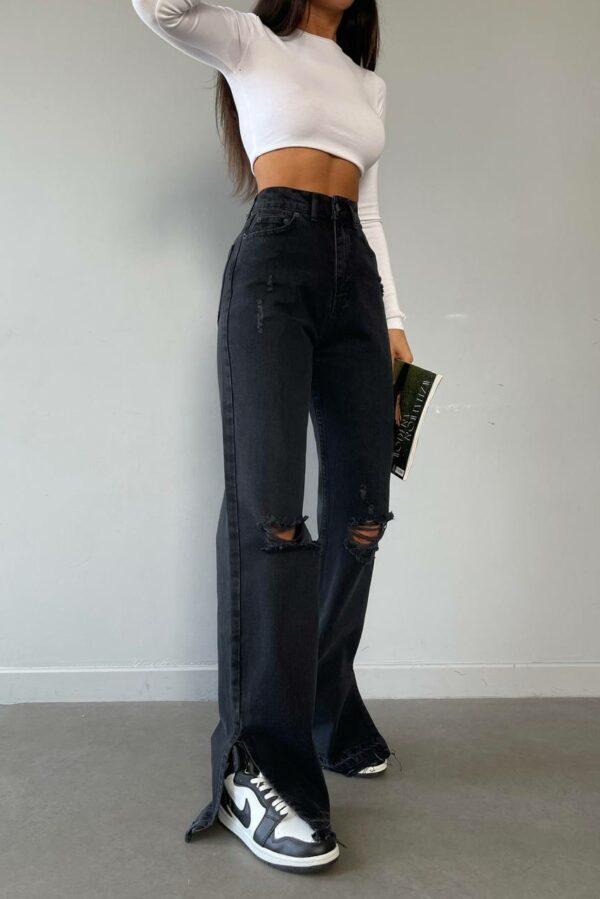 High rise Boot cut jeans DN0033