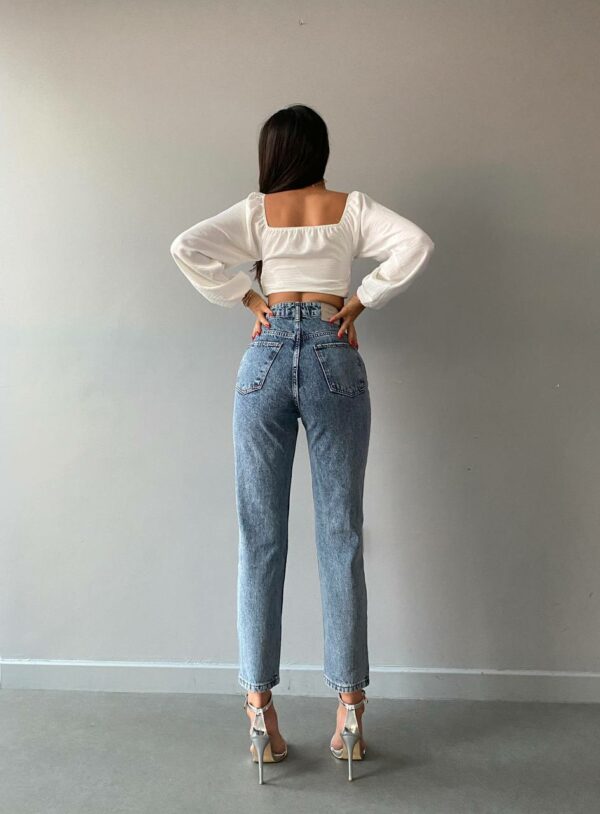 High rise regular fit jeans DN0036