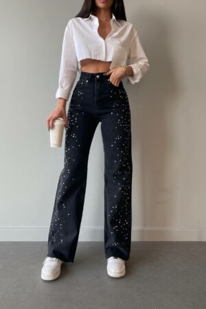 High rise Boot cut jeans DN0038