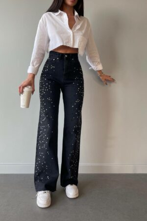High rise Boot cut jeans DN0038