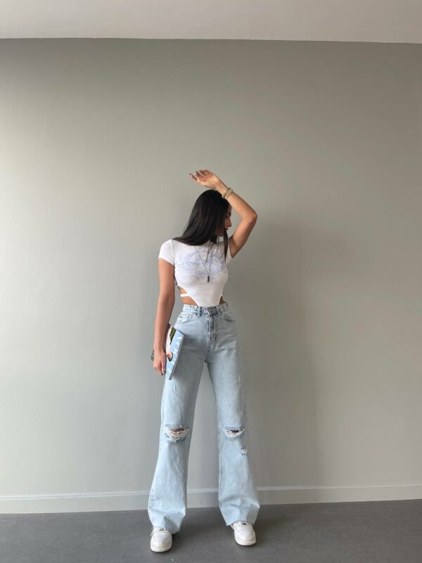 High rise Boot cut jeans DN0040