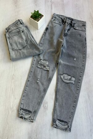 High rise regular fit jeans DN0045
