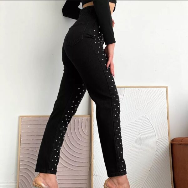 High rise regular fit jeans DN0042 - Image 4