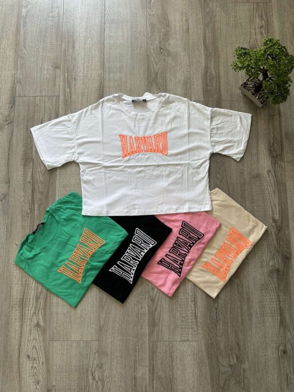 Дамска къса тениска T0327