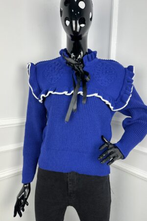 Дамски ефектен пуловер PL0032-11