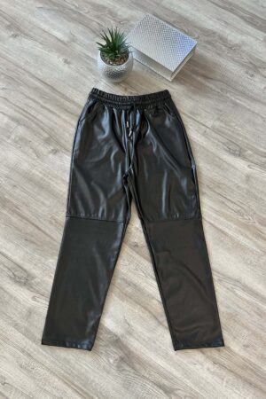 Дамски панталон от еко кожа PN0046
