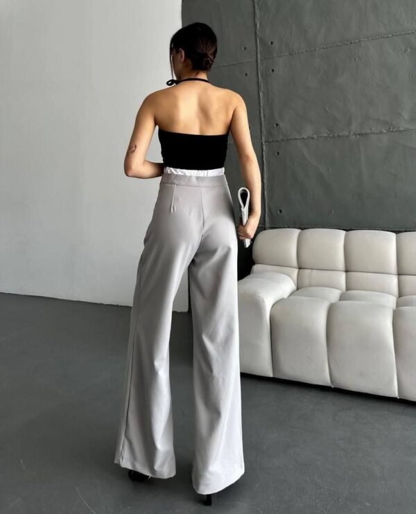 Дамски панталон цвят сив PN0054-1