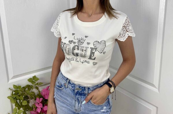 Дамска тениска Vogue T0418 - Image 3