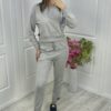 Дамски спортен комплект сив ED0438-2 - Image 2