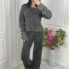 Дамски комплект тъмно сив ED0511-1 - Image 2