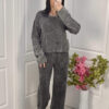 Дамски комплект тъмно сив ED0511-1 - Image 4